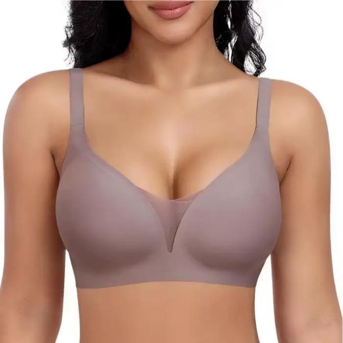 S-XL grande taille sans couture beauté dos une pièce femmes soutien-gorge avec crochet arrière sans fil push-up soutiens-gorge