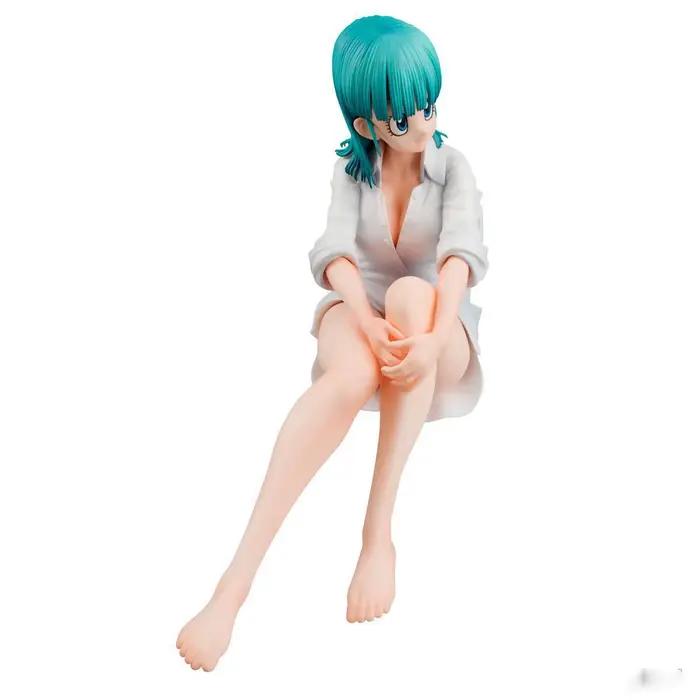 13 cm Dragon Ball Z Figure pyjama fille Bulma Figure Statue modèle PVC Collection modèle jouets pour enfants cadeaux chambre décoration