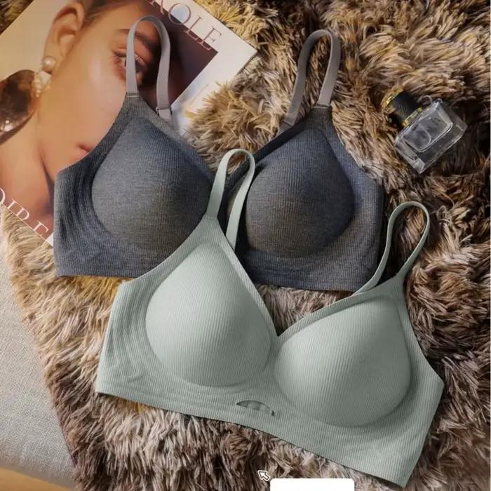 Soutien-gorge confortable sans couture pour femmes avec petits seins, soutien-gorge d'été absorbant la sueur, respirant, sans fil, automne et hiver