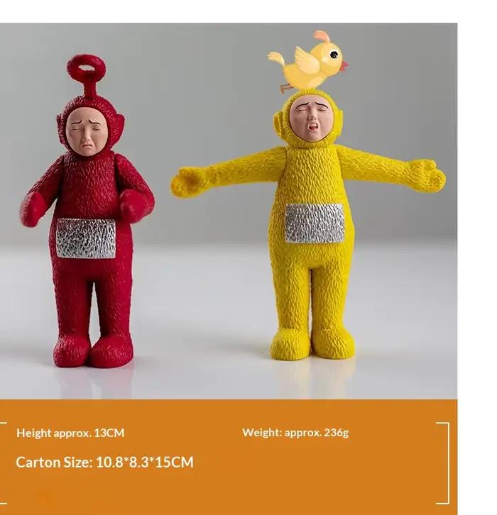 Figurine de collection en vinyle Teletubby parodiant un Minion, jouet de dérision, crossover Titanic, décoration intérieure pour collectionneurs adultes
