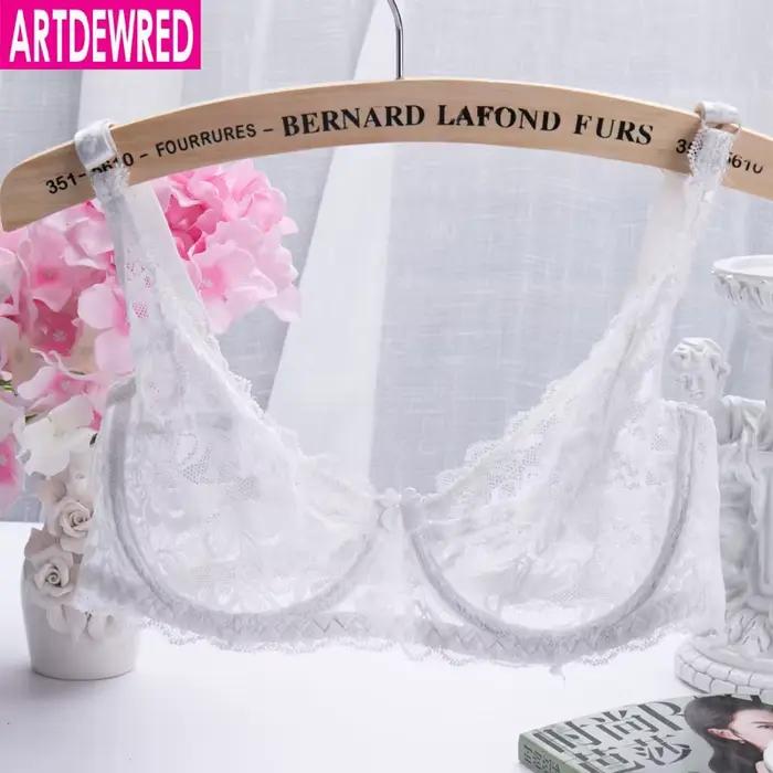 Soutien-gorge sexy en dentelle pour femme, bralette en maille de coton de luxe, lingerie féminine sans couture, brassière florale non rembourrée, intimes, nouveau, 2018