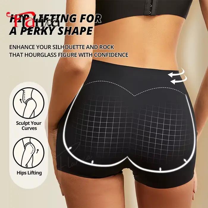 Flarixa short de protection sous les jupes BoyShorts femmes sans couture taille haute Boxer slips culotte de sécurité Anti-frottement jambe