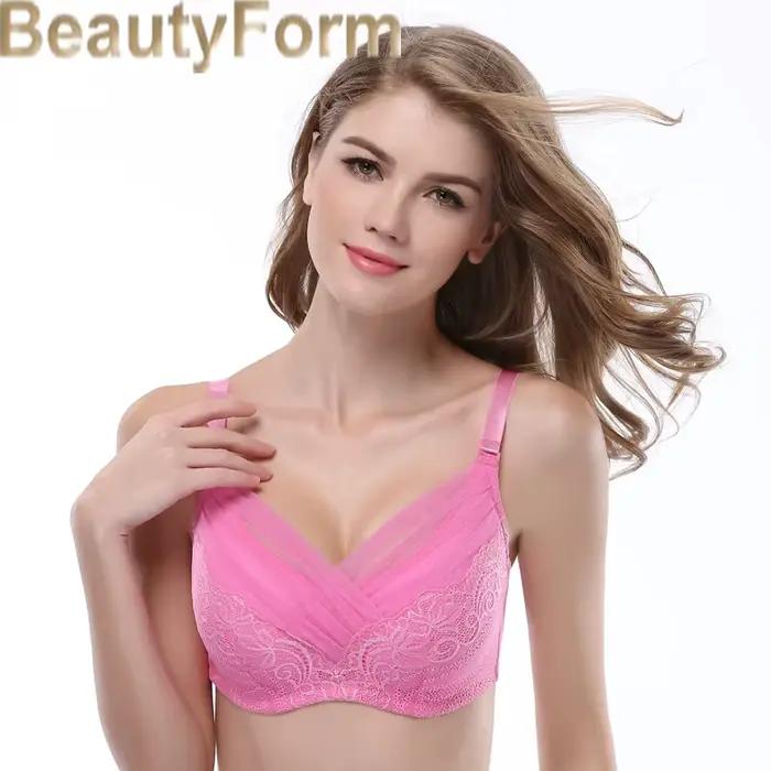 Soutien-gorge à poche confortable pour mastectomie, sous-vêtement en Silicone pour formes de seins artificiels, couverture de poitrine artificielle, 8428