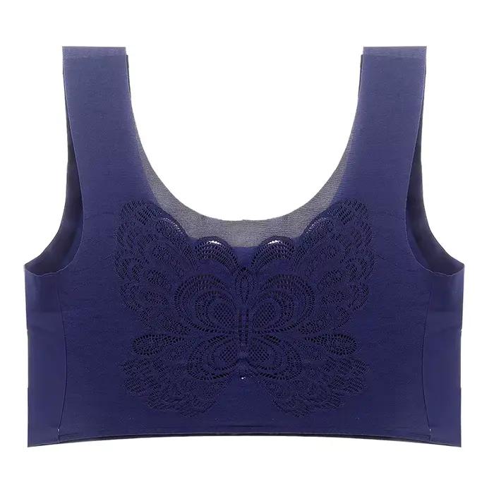 Sexy Push-Up Podprsenka Velké Velikosti Zpevňující Krásná Lingerie Motýlí Záda Dámské Spodní Prádlo Bralette Košilka