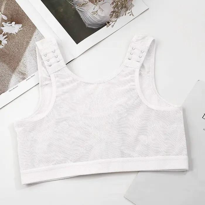 Soutien-gorge post-chirurgical extensible, débardeur avec fermeture, soutien-gorge post-mattectomie pour vêtements de récupération, intimes post-opératoires pour femmes