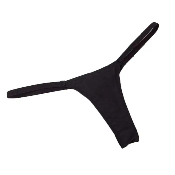 String taille basse pour femme, sous-vêtements sexy, string au lait, costume 03/Wear