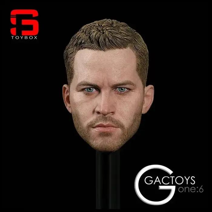 Sculpture de tête masculine européenne et américaine, Hugh Jackman Henry Cavill Arnold, Sculpture de tête adaptée aux poupées corporelles d'action de 12 pouces, 1/6