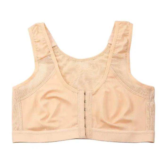 Soutien-gorge post-chirurgical extensible, débardeur avec fermeture, soutien-gorge post-mattectomie pour vêtements de récupération, intimes post-opératoires pour femmes