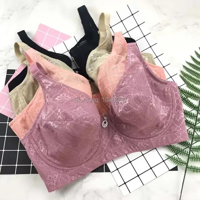 Soutien-gorge pour femme en dentelle sexy, push-up, en coton, pour mères, tailles de poitrine extra-larges DD E F G, 80 85 95 90 100 105 110 115, BH C3204
