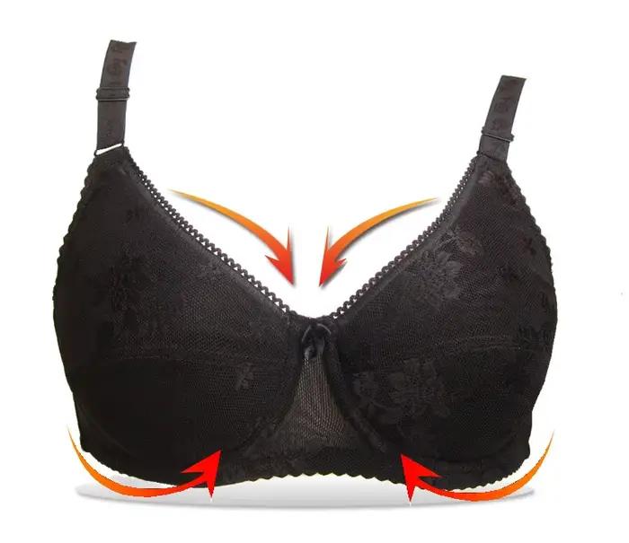 X9067 Mastectomie soutien-gorge Silicone Inserts Post mastectomie sous-vêtements poche soutien-gorge Cancer du sein femme Lingerie dentelle soutien-gorge avec poche
