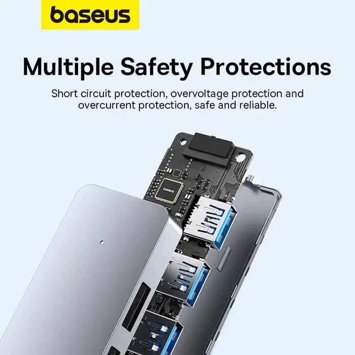 Bas192.- airies USB 3.0 4 ports ABS pour ordinateur portable, adaptateur multi-séparateur pour Xiaomi, Lenovo, Macbook, PC, accessoires informatiques
