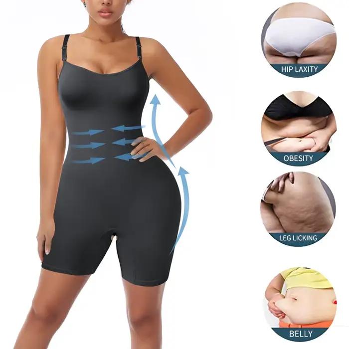 Body gainant intégral pour femme, effet ventre plat, amincissant, rehausseur de fesses, amincisseur de cuisses, corset