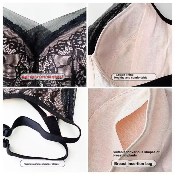 Soutien-gorge de mastectomie avec poches pour prothèse mammaire, 2203