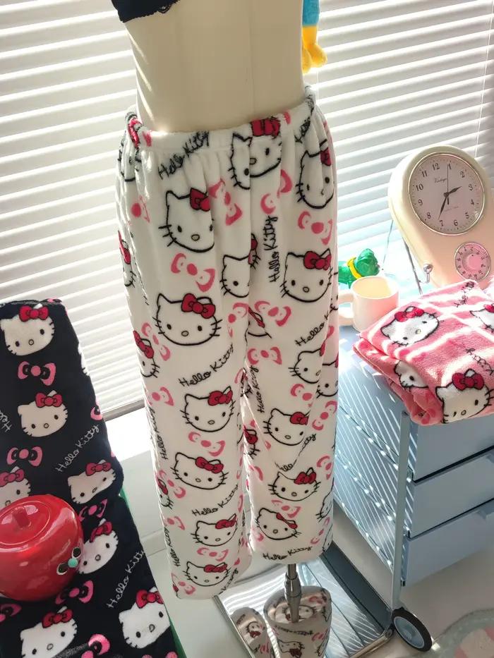 Nové Hello Kitty Pyžamové Kalhoty 2026 pro Ženy