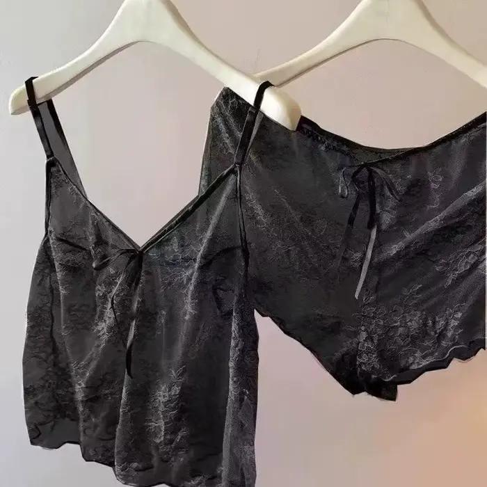 Lingerie transparente pour femmes, sous-vêtements transparents, ensembles de Lingerie Sexy, soutien-gorge et culotte en dentelle, Costumes féminins Sexy