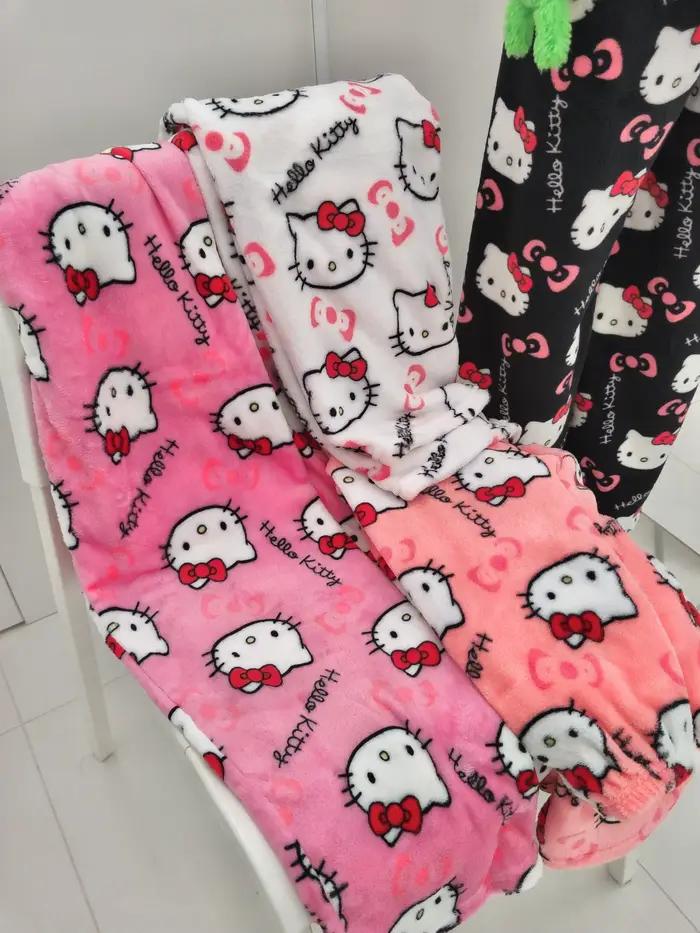 Nové Hello Kitty Pyžamové Kalhoty 2026 pro Ženy