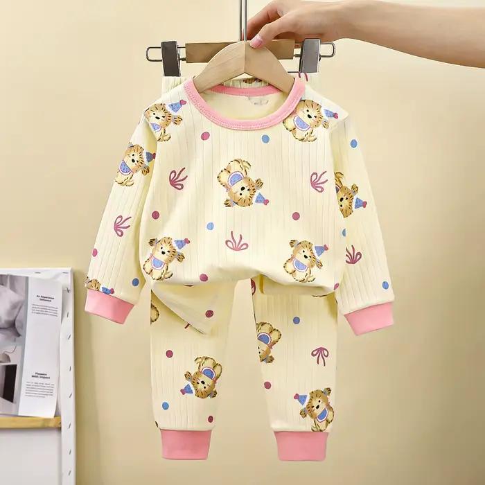 Ensemble de pyjama en coton doux à manches longues pour garçons, pyjama bleu pour tout-petits, voiture, 1 à 2, 3, 4, 5, 6, 7, 8, 9, 10 ans