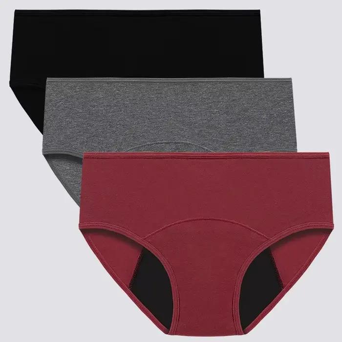 3 kusy menstruačních kalhotek pro ženy