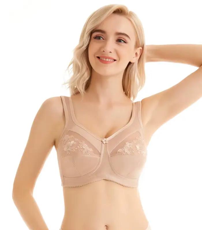 Soutien-gorge de mastectomie confortable pour formes mammaires en silicone, couvre-sein Él, soutien-gorge de poche, sous-vêtements, 2118