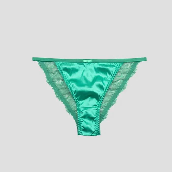 String en dentelle taille basse pour femmes, sous-vêtements sexy, pur document, entrejambe respirant, pack tongs pour adolescents