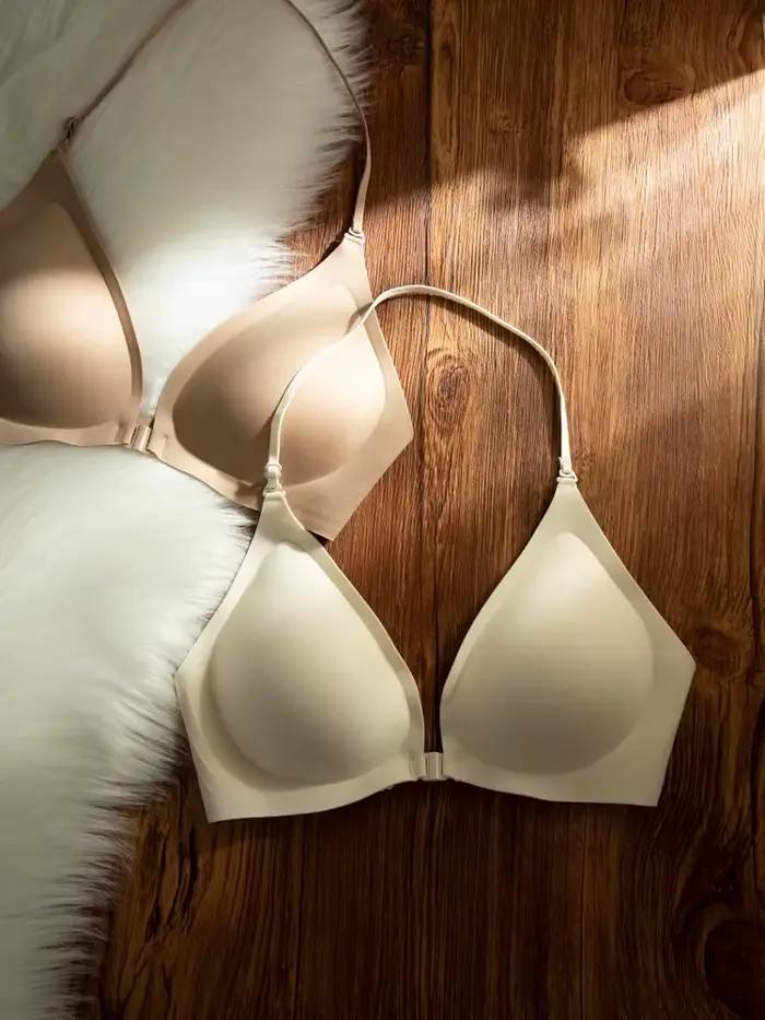 Soutien-gorge dos nu multi-positions pour femme, à fines bretelles réglables, sans armatures, avec soutien latéral, léger, pour l'été, S-XL