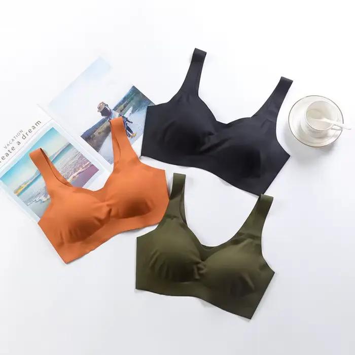 Soutien-gorge respirant et léger avec coussinets amovibles pour un usage quotidien, essentiels de la mode et du sport