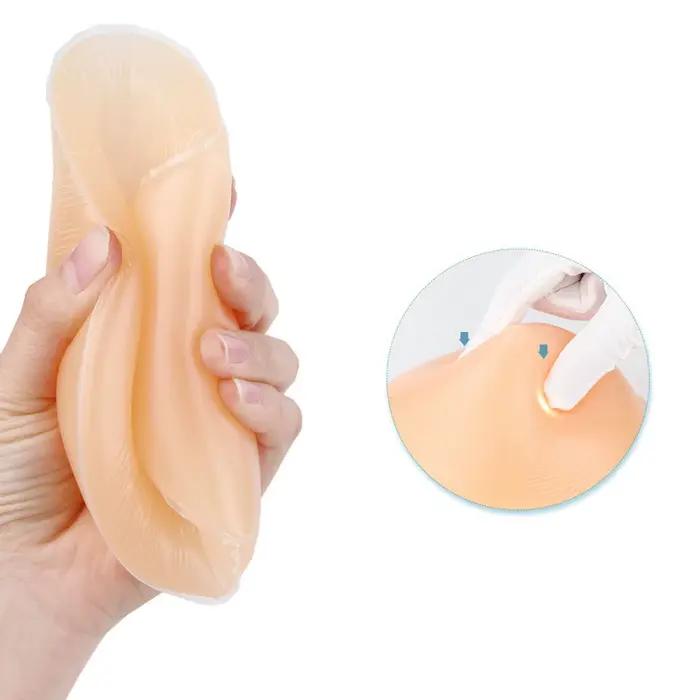 Soutien-gorge de prothèse de mastectomie complète, forme mammaire en silicone, doux, inclinable pour Crossdress, travesti, rehausseur de sein