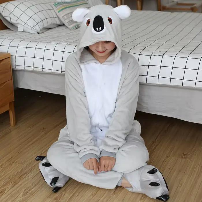 Kigurumi Koala Onesie - Animovaná pyžama pro dospělé ženy i muže