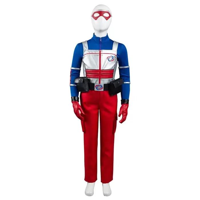 Costume d'Henry Danger pour enfants, combinaison de cosplay Henry Hart Cavill, veste, pantalon, ceinture, tenue de déguisement pour Halloween, carnaval, costume de fantaisie