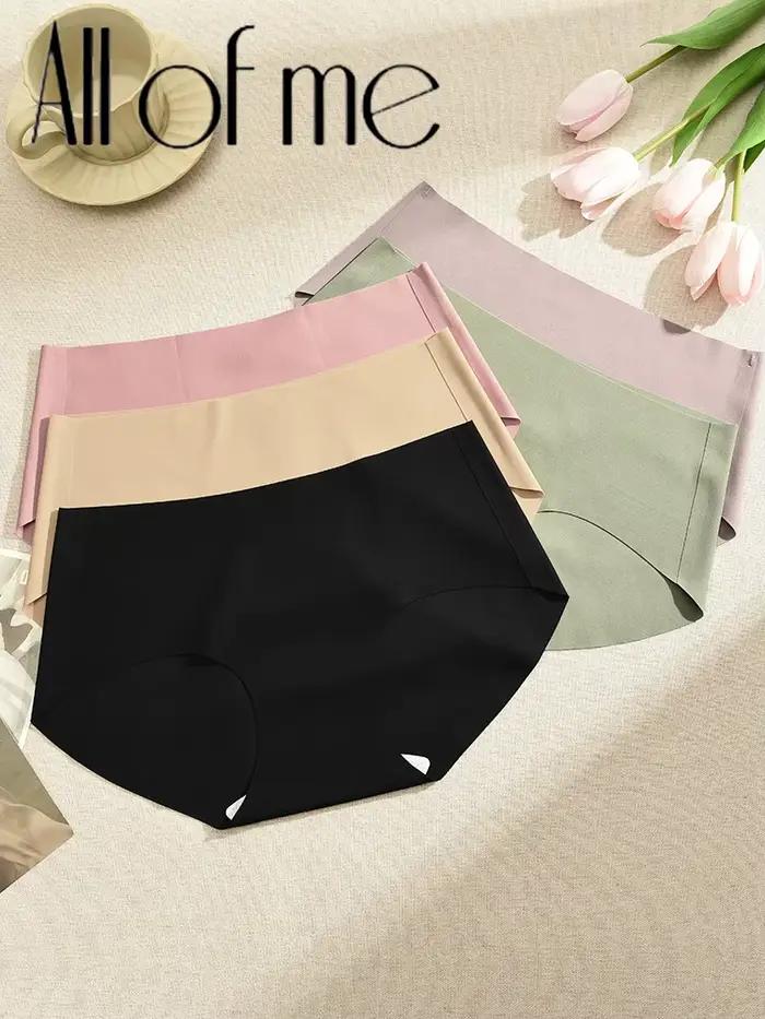 Culotte Sexy sans couture, confortable, douce, sous-vêtements intimes pour femmes, Lingerie Invisible