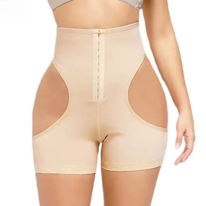 Bout à bout Shaper culotte évider ventre contrôle crochet sous-vêtements butin rehausseur Push Up Shapewear