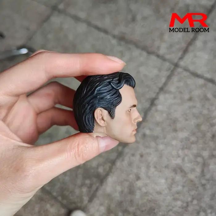 Tête de Super héros Henry Cavill sculptée en PVC, modèle de sculpture de tête de soldat masculin adapté aux poupées corporelles de figurine d'action de 12 pouces, 1/6