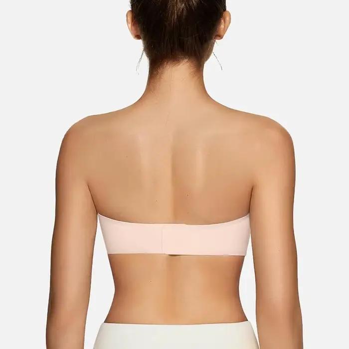 Dámská push-up bandeau podprsenka bez ramínek