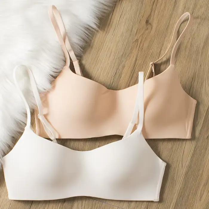 Soutien-gorge tubulaire sans couture pour petite poitrine pour femmes, soutien supérieur sans fil, Lingerie Sexy, solide, sous-vêtements intimes féminins
