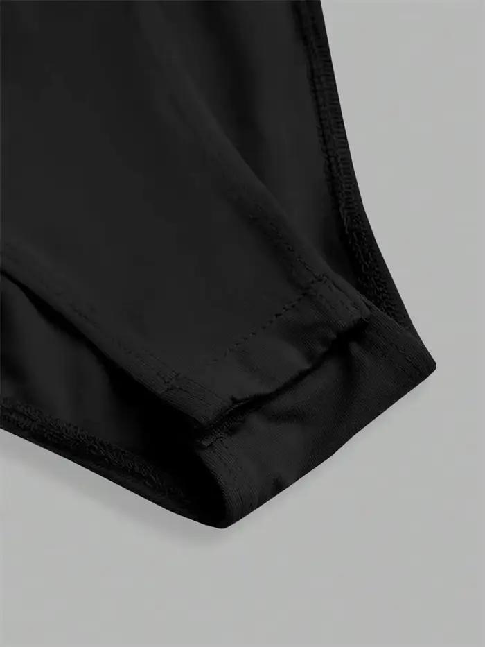 Body basique à manches courtes pour femmes, couleur unie, col rond, moulant, barboteuse, chemisier, Streetwear, été