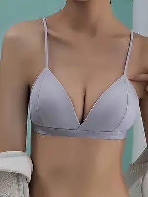 Soutien-gorge sans armatures, confortable et respirant, à la mode pour femmes (suggéré pour les tailles XS-L)