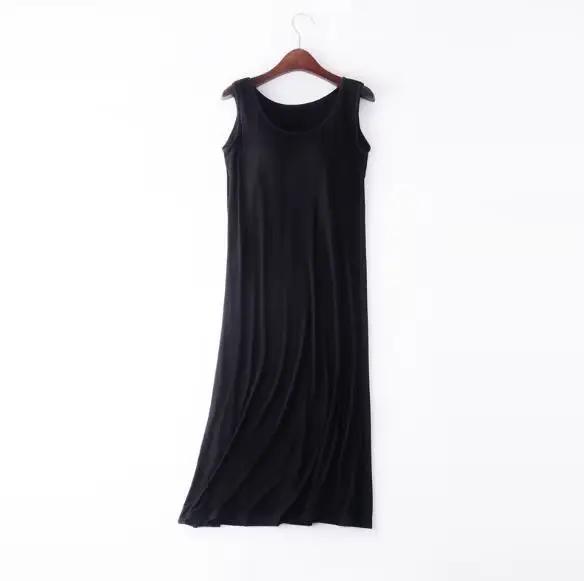 Vêtements de nuit sexy pour femmes, nouvelle collection d'été, chemise de nuit en coton modal, M-4XL