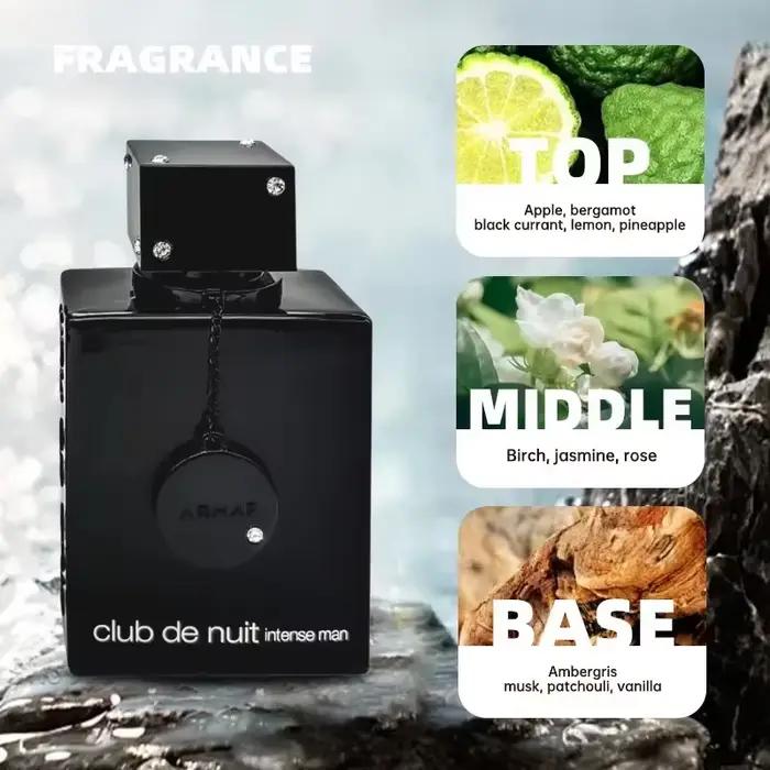 Club De Nuit Man Eau De Toilette 105ml – Un parfum longue durée pour hommes et femmes – Un parfum exquis conçu pour lui