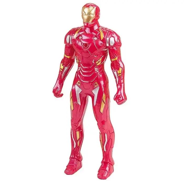 17 Cm enfants jouets Marvel figurines d'anime Spiderman Hulk figurine Iron Man dessin animé enfants jouet cadeau de noël lueur poupée loisirs