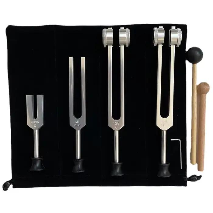 ChaJews as Tunning Fork Set, Yoga Sound Healing Tuning Forks Set, Musical TingMELPerSCH Effects Instruments, Therapies