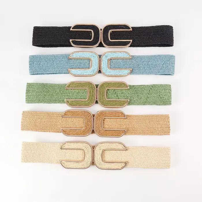Ceinture de Corset Rétro en Forme de U, Large et artificiel astique, Respirante et Décontractée