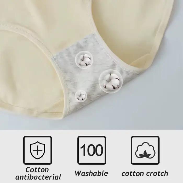 FINETOO-Culottes 100% coton pour femmes, 5 pièces, sexy, taille basse, sous-vêtements féminins respirants, couleur unie, lingerie M-XL