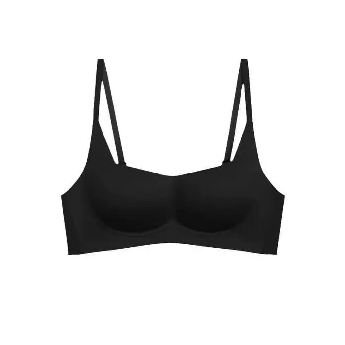 Soutien-gorge push-up Anime pour petites poitrines - Soutien-gorge sans couture sans armatures à maintien doux, anti-affaissement, avec soutien latéral, confort quotidien 2026