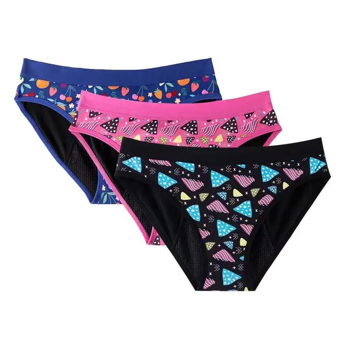 Sada 3 menstruačních kalhotek pro dospívající
