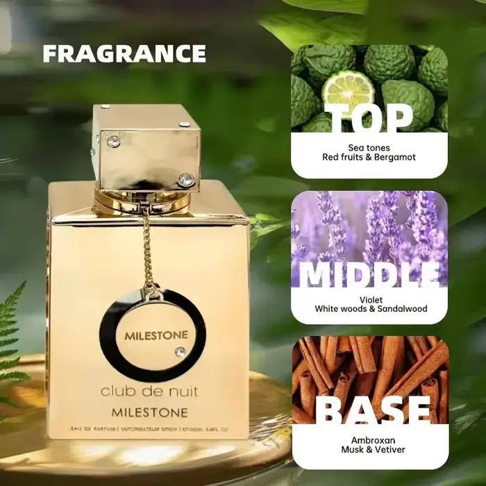 Club De Nuit Man Eau De Toilette 105ml – Un parfum longue durée pour hommes et femmes – Un parfum exquis conçu pour lui