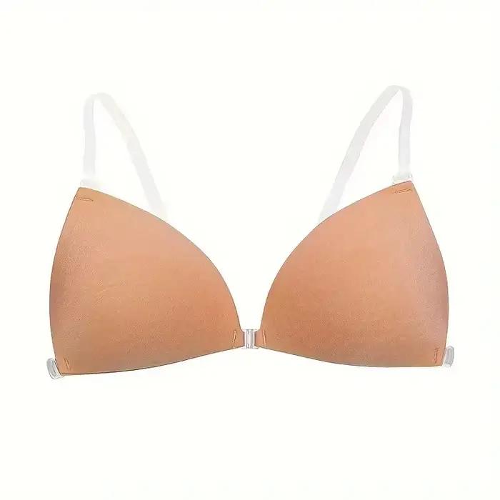 Soutien-gorge collant pour femmes, dos nu, robe de mariée, plongeant en Silicone, col en U profond, soutien-gorge adhésif, rehausseur de seins, sous-vêtements invisibles, couvre-mamelon