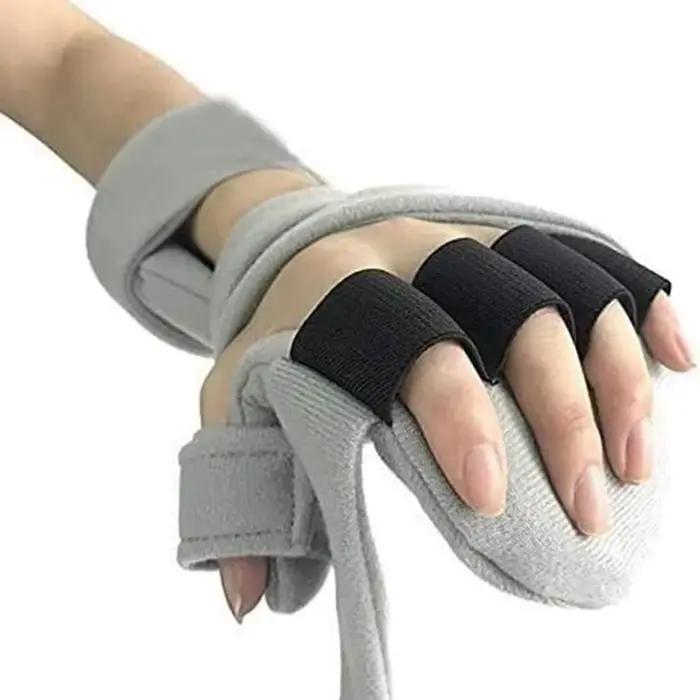 Attelle de nuit réglable pour main gauche, support orthopédique pour doigts et poignet, rééducation arthrite et tendinite