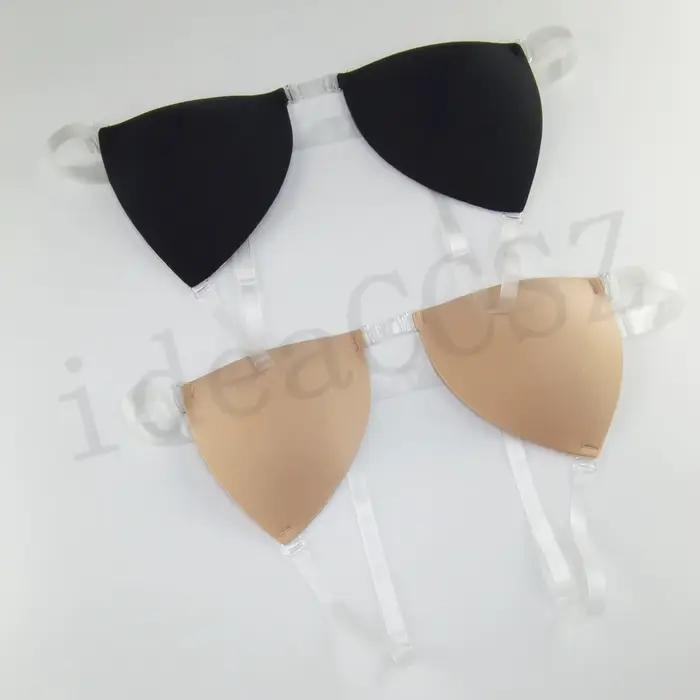 Soutien-gorge collant pour femmes, dos nu, robe de mariée, plongeant en Silicone, col en U profond, soutien-gorge adhésif, rehausseur de seins, sous-vêtements invisibles, couvre-mamelon