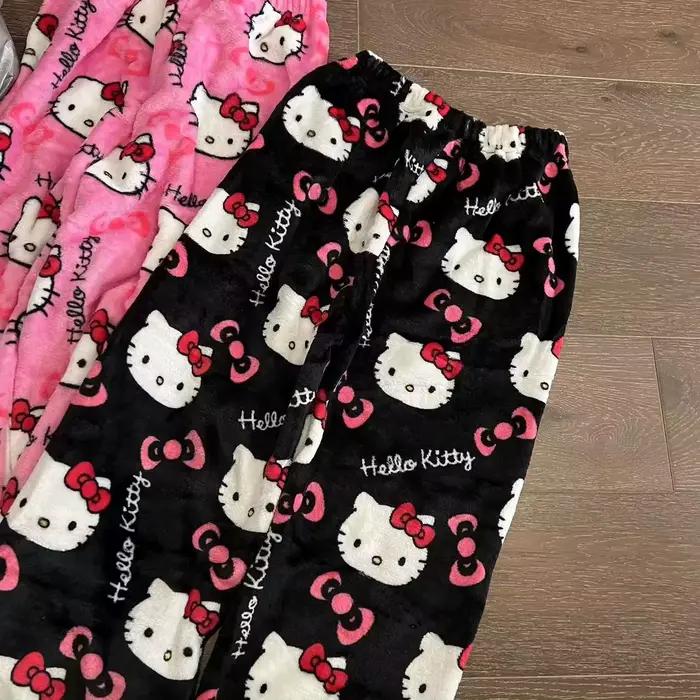 Nové Hello Kitty Pyžamové Kalhoty 2026 pro Ženy