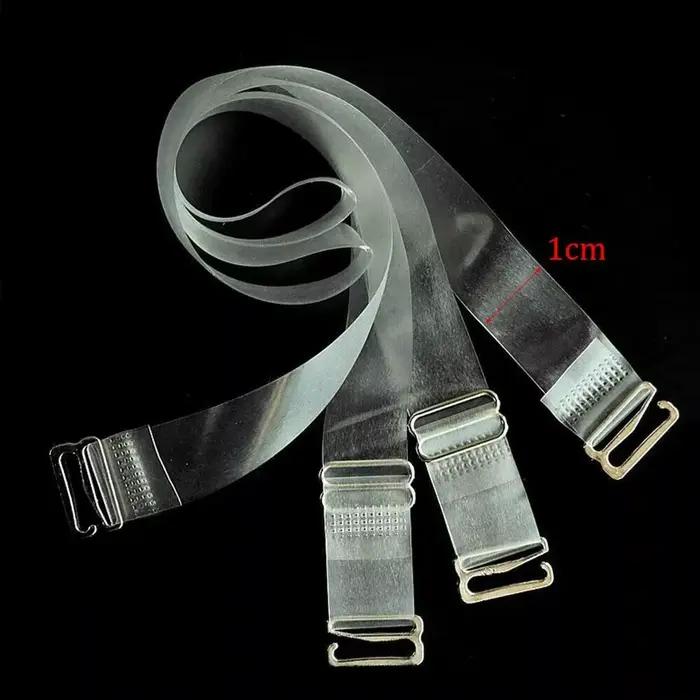 Sangles de soutien-gorge transparentes, poignées durables coordonnantes, sangle initiée amovible, sangle de sous-vêtements réglable invisible